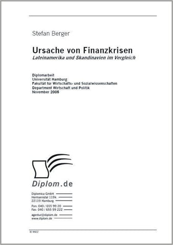 Ursache von Finanzkrisen