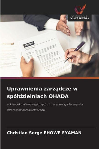 Uprawnienia zarz¿dcze w spó¿dzielniach OHADA