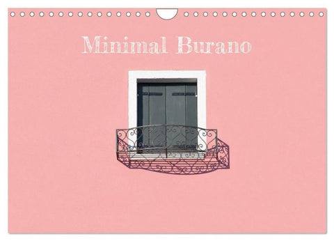Minimal Burano (Wandkalender 2026 DIN A4 quer), CALVENDO Monatskalender