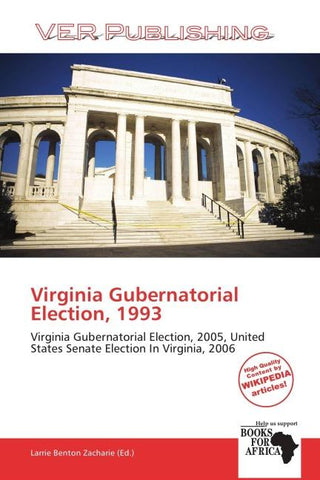 Virginia Gubernatorial Election, 1993