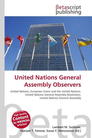 United Nations General Assembly Observers