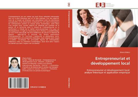 Entrepreneuriat et développement local