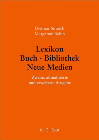 Lexikon Buch - Bibliothek - Neue Medien