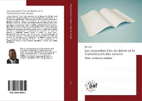 Les proverbes Fon du Bénin et la transmission des savoirs