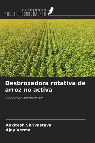 Desbrozadora rotativa de arroz no activa