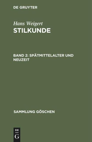 Spätmittelalter und Neuzeit