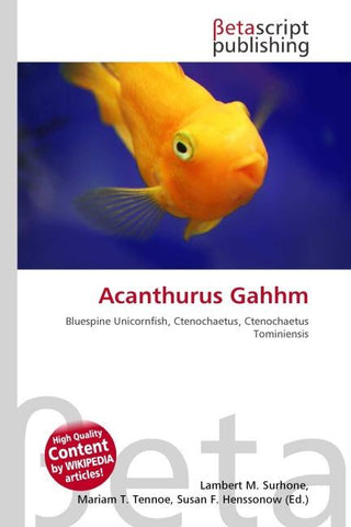 Acanthurus Gahhm