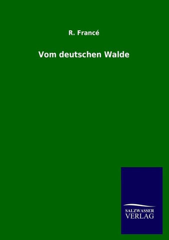 Vom deutschen Walde