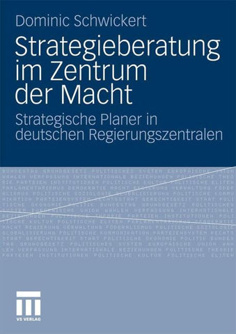 Strategieberatung im Zentrum der Macht