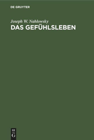 Das Gefühlsleben