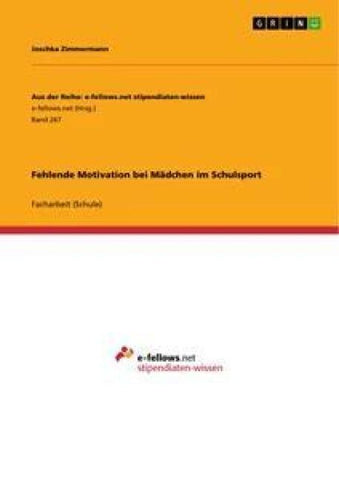 Fehlende Motivation bei Mädchen im Schulsport