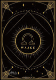Edles Notizbuch Sternzeichen Waage | Designed by Alfred Herler