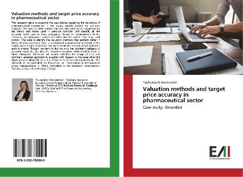 Valuation methods and target price accuracy in pharmaceutical sector