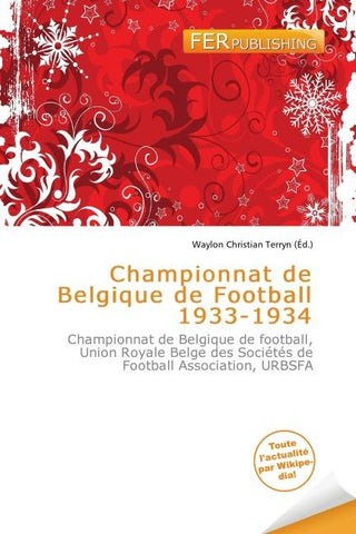Championnat de Belgique de Football 1933-1934