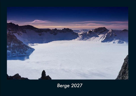 Berge 2027 Fotokalender DIN A4