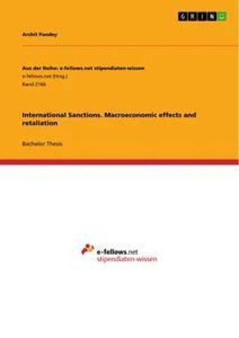 International Sanctions. Macroeconomic effects and retaliation