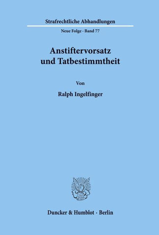 Anstiftervorsatz und Tatbestimmtheit.