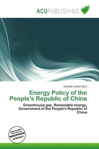 Energy Policy of the People's Republic of China