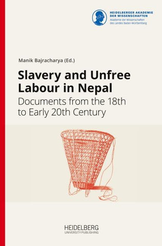 Slavery and Unfree Labour in Nepal