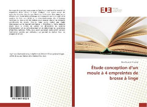 Étude conception d'un moule à 4 empreintes de brosse à linge