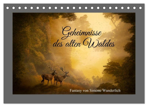 Geheimnisse des alten Waldes (Tischkalender 2026 DIN A5 quer), CALVENDO Monatskalender