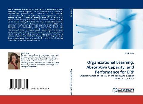 Organizational Learning, Absorptive Capacity, and Performance for ERP