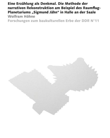 Eine Erzählung als Denkmal