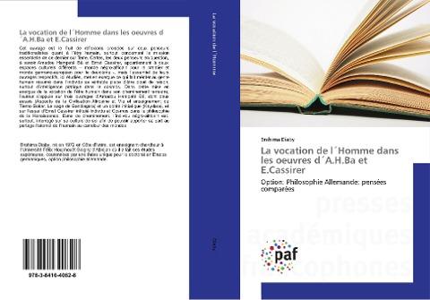 La vocation de l´Homme dans les oeuvres d´A.H.Ba et E.Cassirer