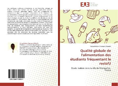 Qualité globale de l'alimentation des étudiants fréquentant le resto'U