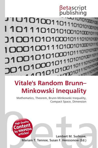 Vitale's Random Brunn-Minkowski Inequality
