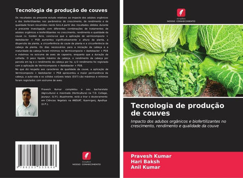 Tecnologia de produção de couves