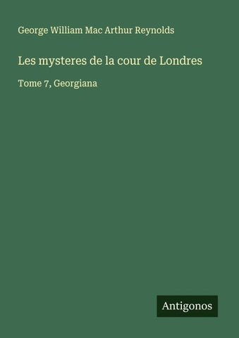 Les mysteres de la cour de Londres