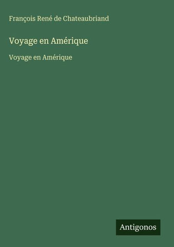 Voyage en Amérique