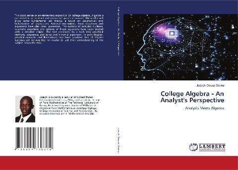 College Algebra - An Analyst's Perspective
