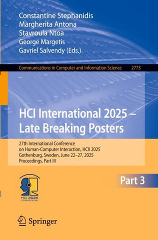 HCI International 2025 – Late Breaking Posters