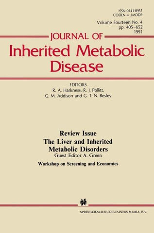 Journal of Inherited Metabolic Disease