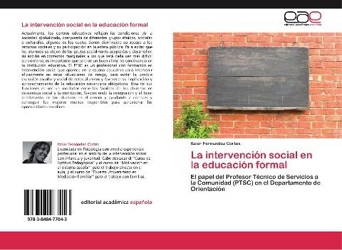 La intervención social en la educación formal
