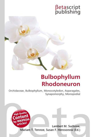 Bulbophyllum Rhodoneuron