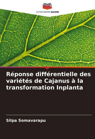 Réponse différentielle des variétés de Cajanus à la transformation Inplanta