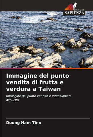 Immagine del punto vendita di frutta e verdura a Taiwan