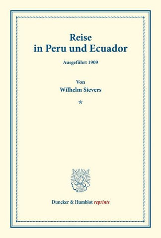 Reise in Peru und Ecuador