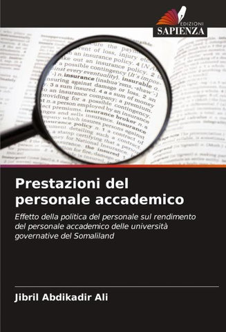 Prestazioni del personale accademico