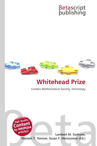 Whitehead Prize