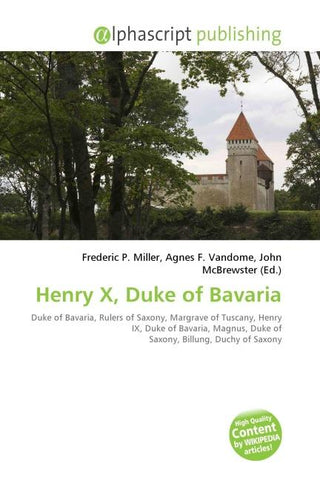 Henry X, Duke of Bavaria