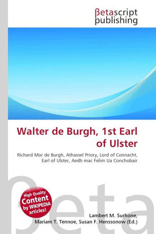 Walter de Burgh, 1st Earl of Ulster