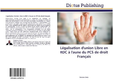 Légalisation d'union Libre en RDC à l'aune du PCS de droit Français