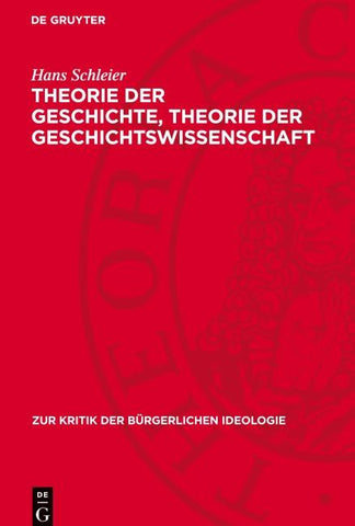 Theorie der Geschichte, Theorie der Geschichtswissenschaft