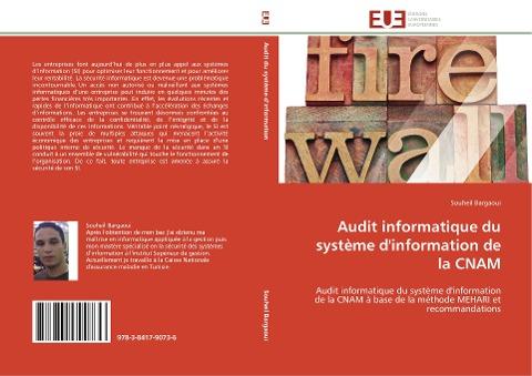 Audit informatique du système d'information de la CNAM