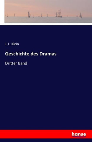 Geschichte des Dramas
