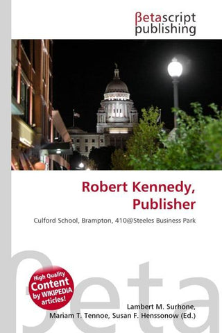 Robert Kennedy, Publisher